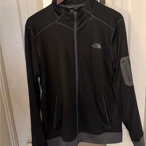 The North Face Men's Black and Gray Performance Jacket
